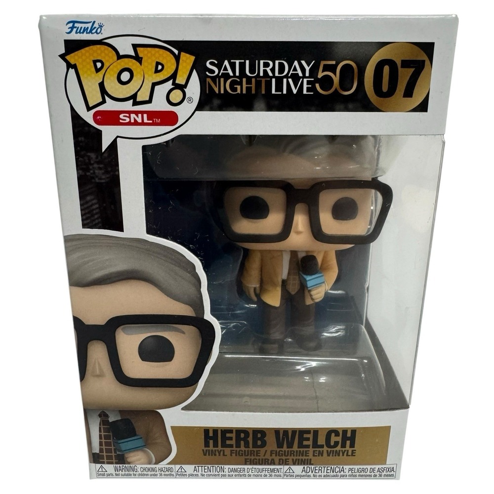 Funko POP SNL Saturday Night Live 50th Herb Welch Vinyl Figure 07 80062 NEW
